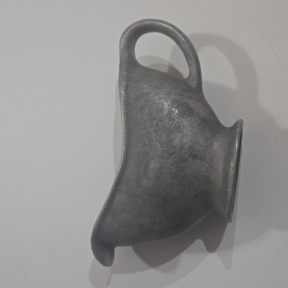 Vintage Pewter Sauce / Gravy Boat Server - Picture 3 of 8